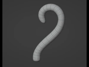 Coda di lemure dalla coda ad anelli Modello 3D