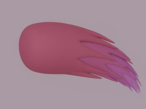 Futrzany Ogon Model 3D