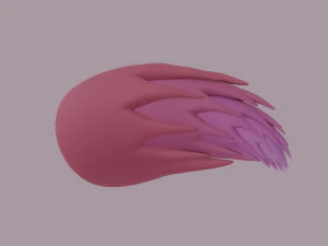 Futrzany Ogon Model 3D