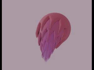 Futrzany Ogon Model 3D