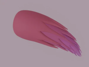 Futrzany Ogon Model 3D