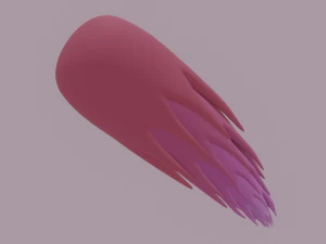 Futrzany Ogon Model 3D