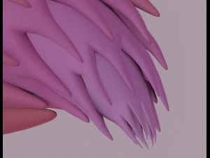 Futrzany Ogon Model 3D