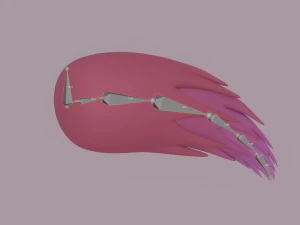 Futrzany Ogon Model 3D