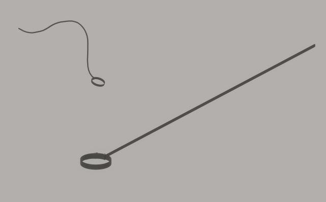Dog Leash 3D 模型 .c4d .max .obj .3ds .fbx .stl .blend 
