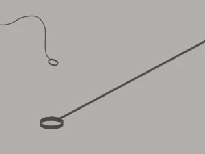 犬用リード 3Dモデル