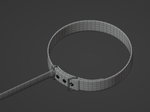 Dog Leash 3D 模型