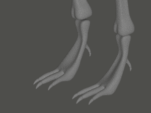 Tyrannosaurus Rex Fossil 3D Model