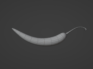 Hot Pepper Modello 3D