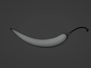 Hot Pepper 3D Model