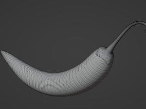 Hot Pepper Modello 3D