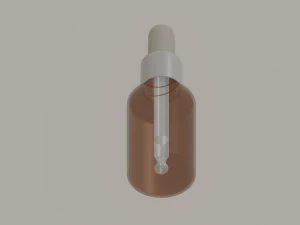Dropper Bottle 3D Model