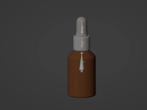 Dropper Bottle 3D Model