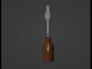 Dropper Bottle 3D Модель