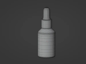 Dropper Bottle 3D Model