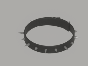 Spiked Collar Modelo 3D