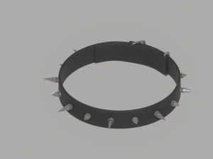 Spiked Collar 3D Model