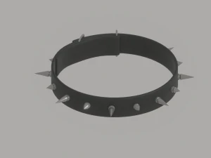Spiked Collar 3D Model