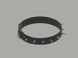Spiked Collar Modelo 3D