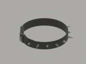 Spiked Collar 3D Model