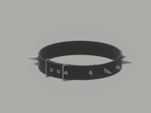 Spiked Collar Modelo 3D