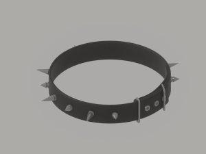 Spiked Collar Modelo 3D