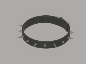 Spiked Collar Modelo 3D