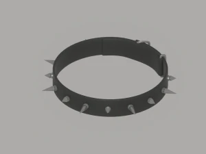 Spiked Collar 3D Model