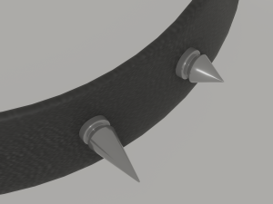 Spiked Collar Modelo 3D