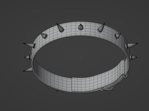 Spiked Collar Modelo 3D