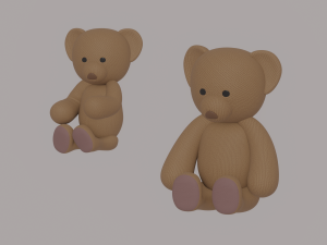 Teddy Bear 3D 모델