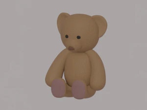 Orsacchiotto di peluche Modello 3D