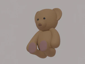 Orsacchiotto di peluche Modello 3D
