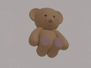 Orsacchiotto di peluche Modello 3D