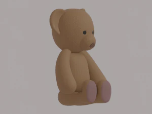 Orsacchiotto di peluche Modello 3D