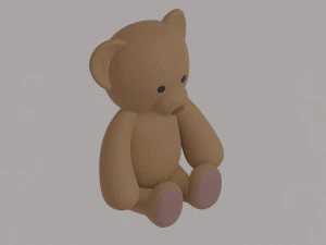 Orsacchiotto di peluche Modello 3D