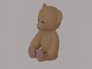 Orsacchiotto di peluche Modello 3D