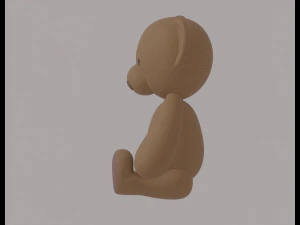 Orsacchiotto di peluche Modello 3D
