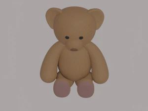 Orsacchiotto di peluche Modello 3D