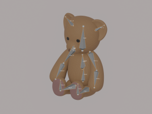 Teddy Bear Modello 3D