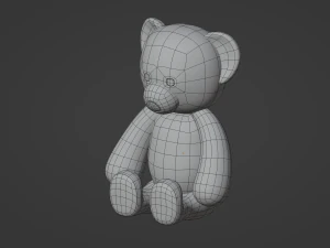 Orsacchiotto di peluche Modello 3D