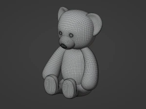 Orsacchiotto di peluche Modello 3D