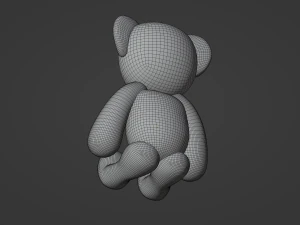 Orsacchiotto di peluche Modello 3D