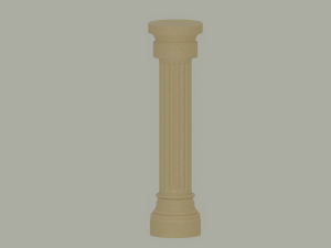 Roman Column 3D 모델