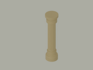 Roman Column Modelo 3D