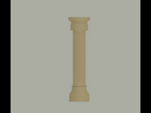 Roman Column Modelo 3D