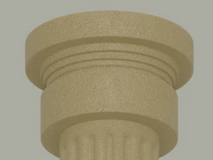 Kolom Romawi Model 3D