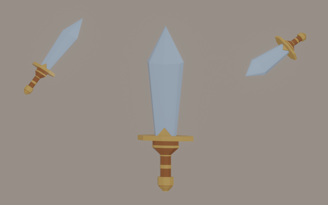 Toon Sword 3Dモデル .c4d .max .obj .3ds .fbx .stl .blend 