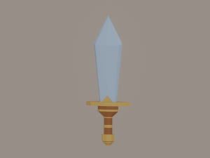Toon Sword 3Dモデル