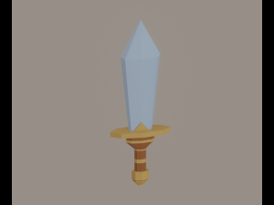 Toon Sword 3Dモデル